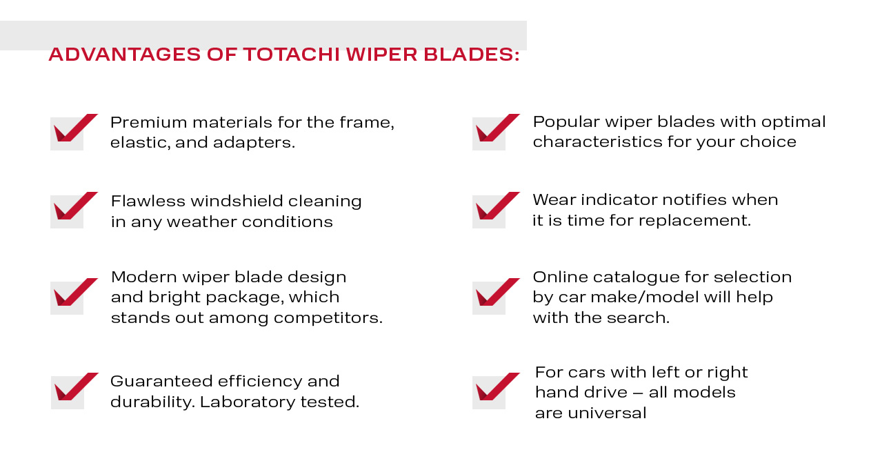 TOTACHI Wiper Blades